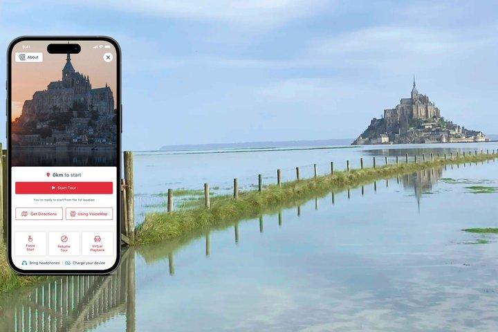 Aldrig besegrad: Mont Saint-Michel självguidad vandringstur