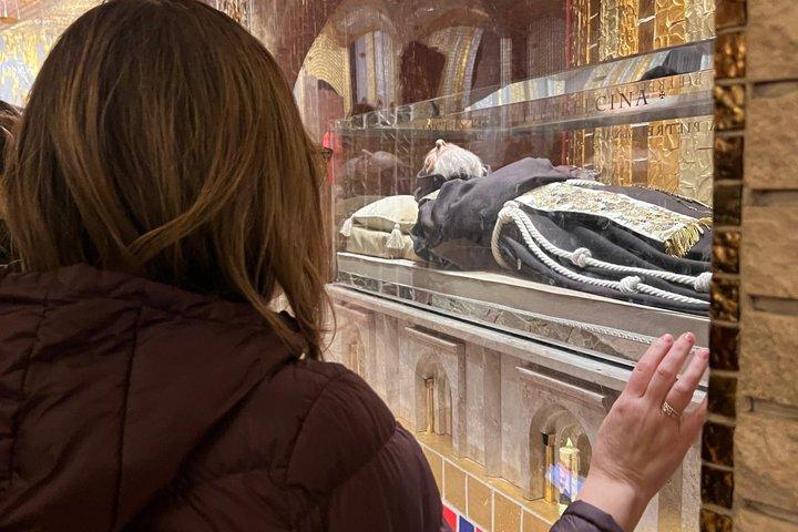 Visita privada al santuario del Padre Pío desde Roma