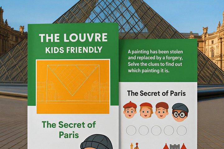 Tour privado al Louvre : Experiencia de búsqueda del tesoro para niños y familias