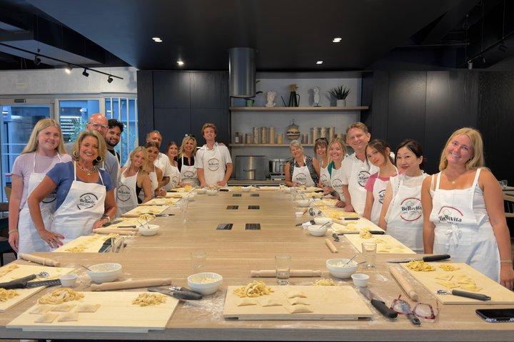 Roma: Lezione di cucina di pasta fettuccine ravioli e tiramisù