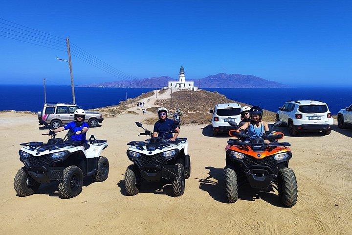 ATVプレミアム4時間アドベンチャーでミコノス島を探索