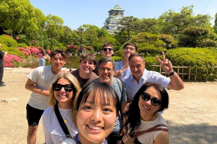 Osaka : tour a piedi del castello iconico e dei punti salienti di Dotonbori