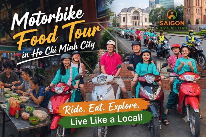 Nachtessen Tour in Saigon Mit dem Roller