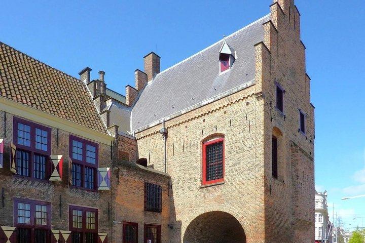 Den selvguiderede gåtur i Haag Landemærker med lyd og quiz