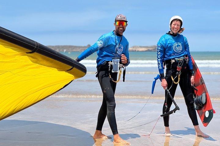 Cours de kitesurf Sports nautiques sur la plage d'Essaouira