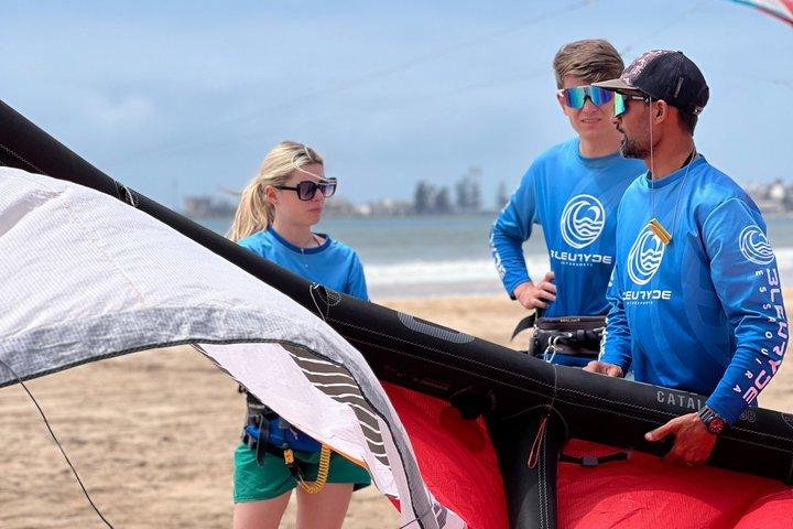 Cours de kitesurf Sports nautiques sur la plage d'Essaouira