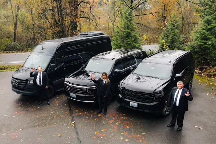 Privat Seattle flygplatstransfer | Enkelriktad SUV eller Van