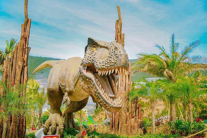 ダラット滝ダタンラポングーアと象の滝ツアー