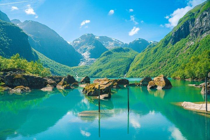 Bergen : Bondhus Glacier Lake & National Park met lunch in Rosendal