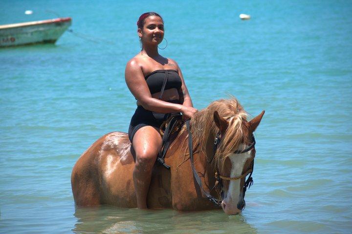 Puerto Plata Beach Horseback Riding from Amber Cove & Taino Bay