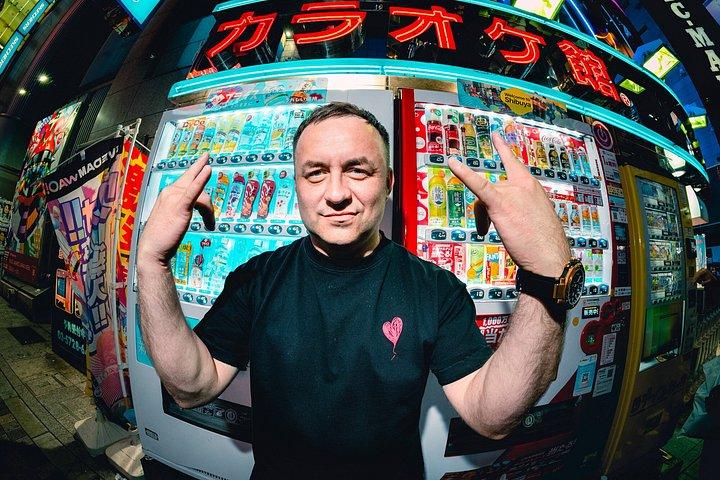 ユキによるプライベート東京ネオン写真撮影