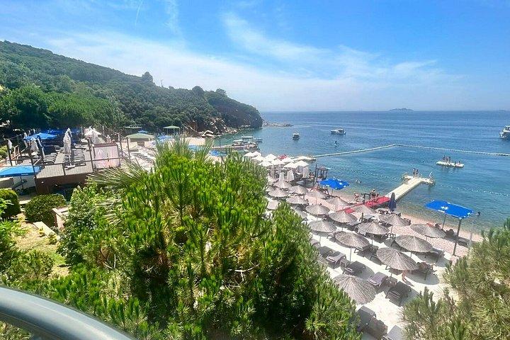 Full Day Guided Princes' Island Swimming Tour with Public Ferry