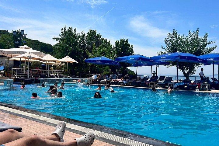 Full Day Guided Princes' Island Swimming Tour with Public Ferry