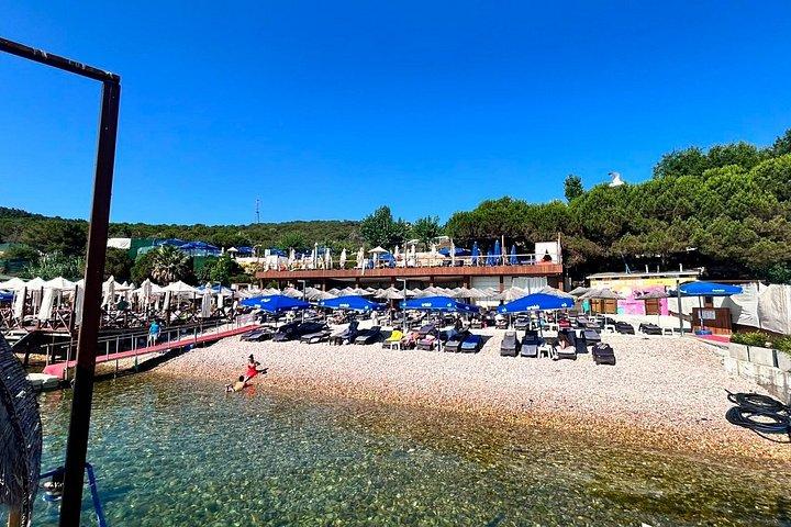 Full Day Guided Princes' Island Swimming Tour with Public Ferry