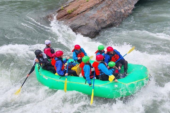 Banff Canmore Kananaskis Avventura di Rafting sulle Acque Bianche