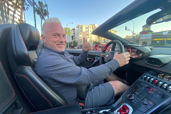20 - Minuten rijden Tour : Hollywood naar Sunset Blvd in een Lamborghini