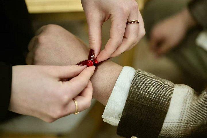 上海の伝統工芸の午後