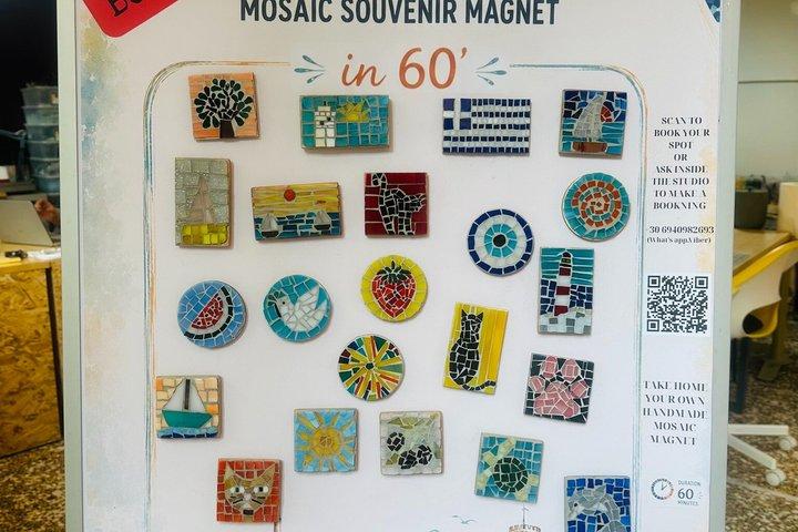 Tesalónica Crea tu propio imán de recuerdo de mosaico en 60 '