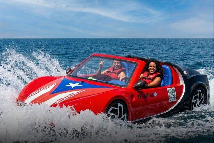 San Juan Watersports Car Rentals Red Bugatti