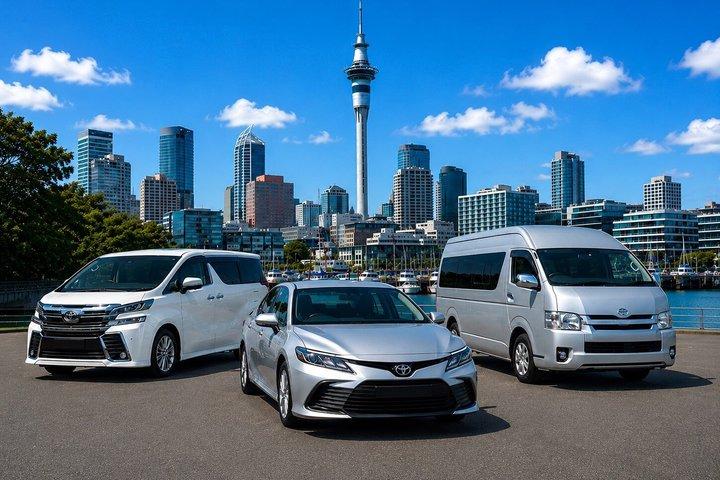 Traslado privado premium desde el aeropuerto de Auckland a Taupo