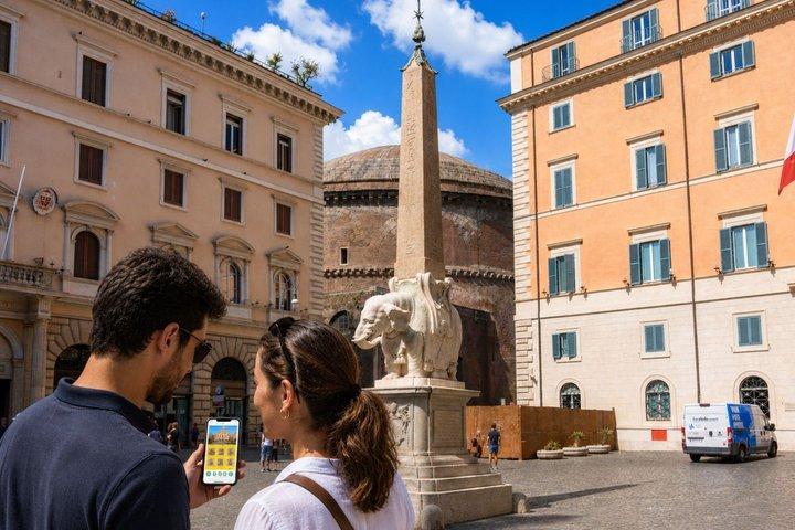 Roma caccia al tesoro & Highlights tour a piedi autoguidato