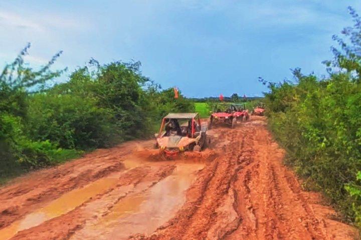 Esperienza di tour al tramonto in calesse della Cambogia intorno a Siem Reap