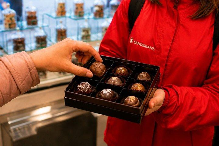 Brusselse ambachtelijke chocoladeproeverij met fabrieksbezoek