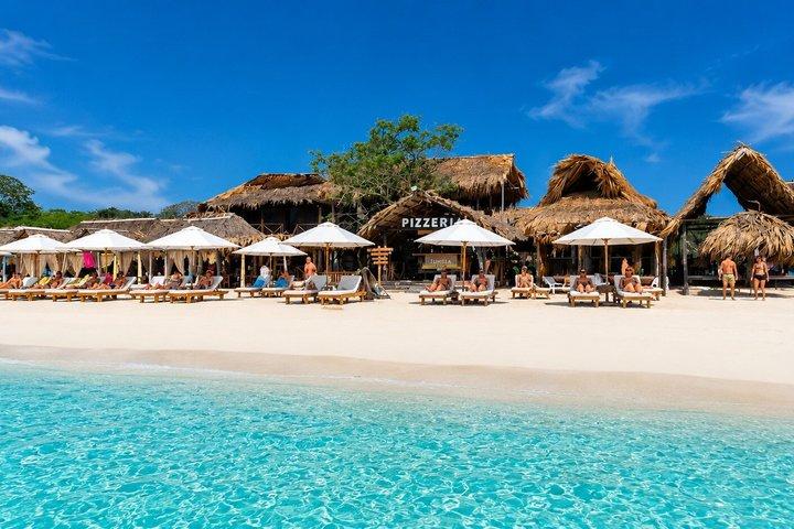 Rosario-eilanden en Playa Blanca-tour met snorkelen of aquarium