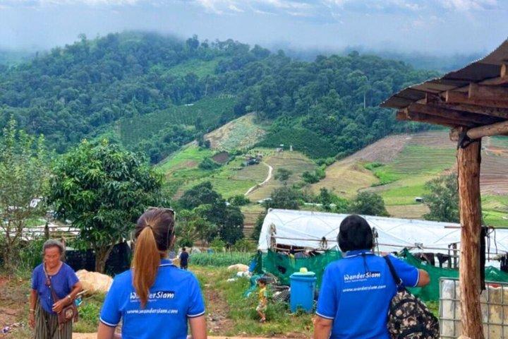 Chiang Dao-grot en 5 bergstamdorpen