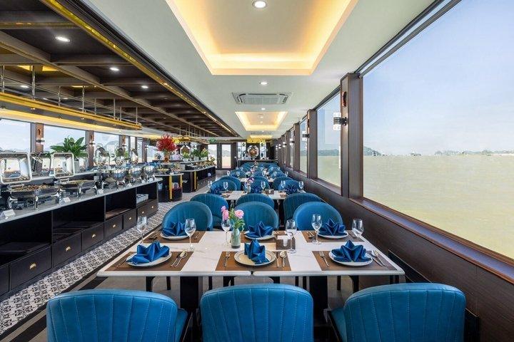 Crucero de un día por la bahía de Ha Long desde Hanói con visita a la cueva