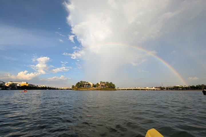 Sunset Paddle and Lantern Town