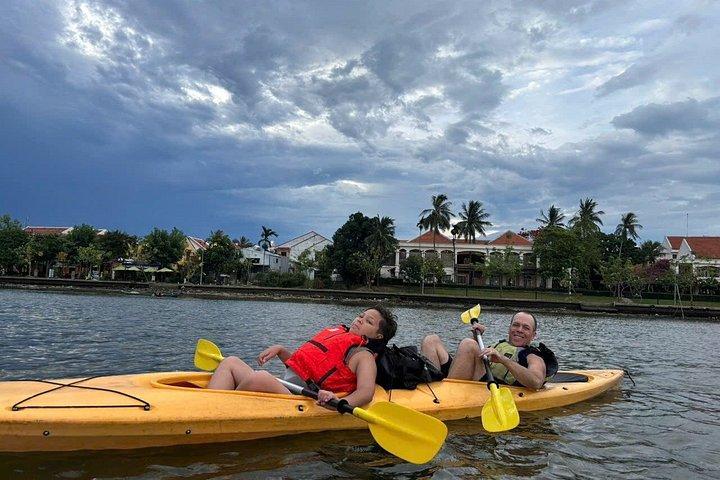 Sunset Paddle and Lantern Town