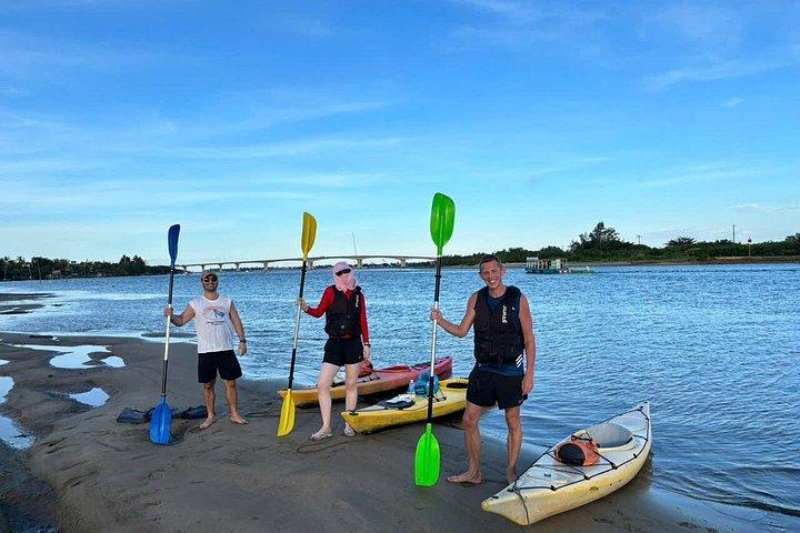 Sunset Paddle and Lantern Town