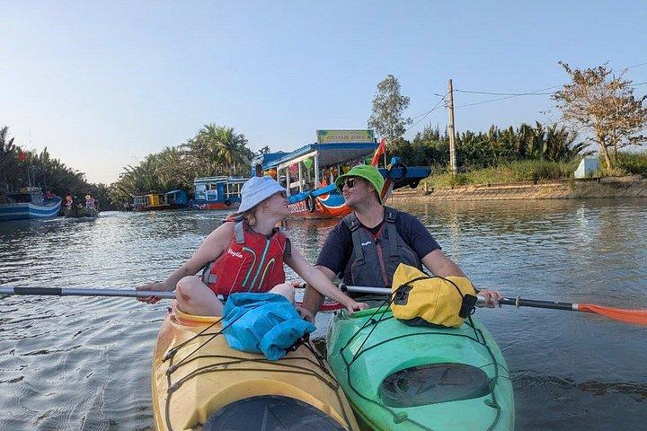 Sunset Paddle and Lantern Town