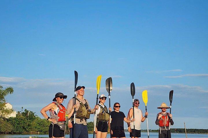 Sunset Paddle and Lantern Town