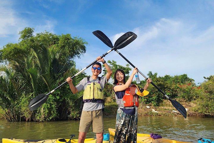 Sunset Paddle and Lantern Town