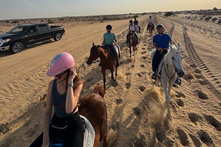 Desert and Beach Horse Ride Guided Adventure