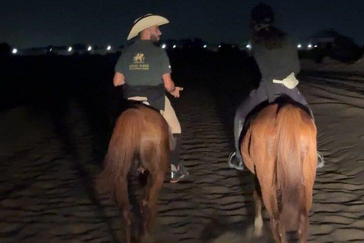 Desert and Beach Horse Ride Guided Adventure