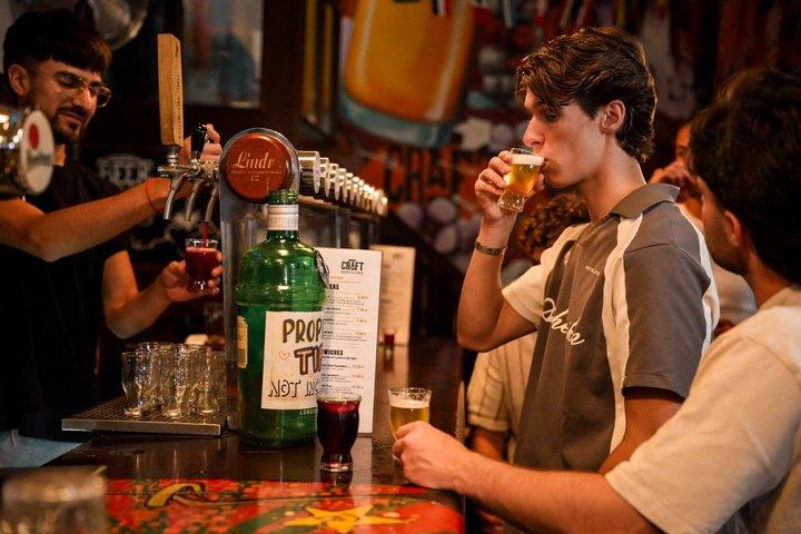 バルセロナビールの試飲（生演奏とドリンク付き）