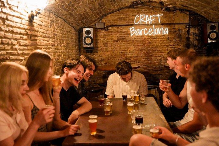 Barcelona Beer Tasting with Live Music and Drinks