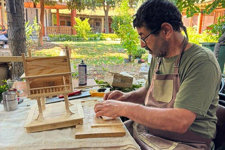 Istanbul Woodcraft Workshop in 1500 Year Old Little Hagia Sophia
