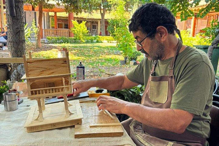 Istanbul Woodcraft Workshop in 1500 Year Old Little Hagia Sophia