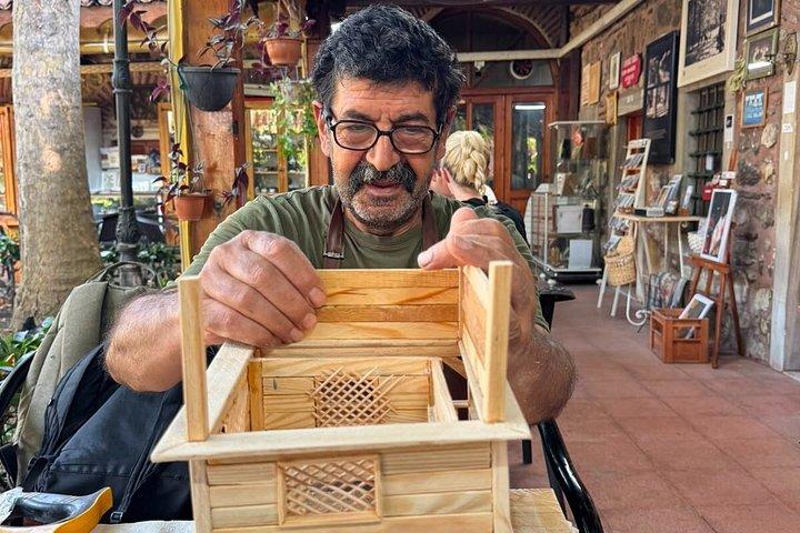 Istanbul Woodcraft Workshop in 1500 Year Old Little Hagia Sophia