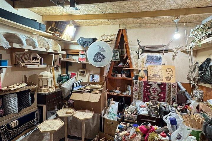Istanbul Woodcraft Workshop in 1500 Year Old Little Hagia Sophia