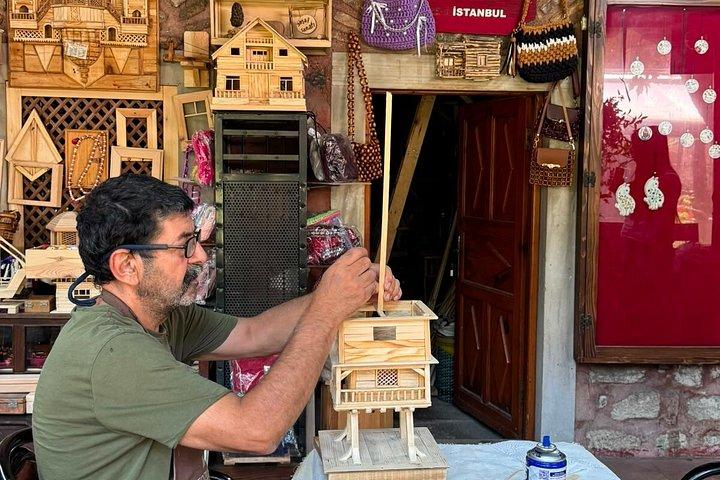Istanbul Woodcraft Workshop in 1500 Year Old Little Hagia Sophia