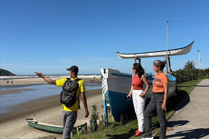 Visite guidée d'observation et d'histoire des baleines au départ de Florianopolis