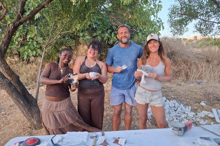 3 - アワーマーブルワークショップ ナクソスマーブルから自分だけのお土産を作る