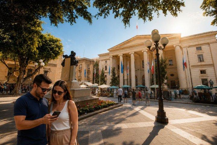 Valletta Schnitzeljagd & selbstgeführter Highlights-Rundgang