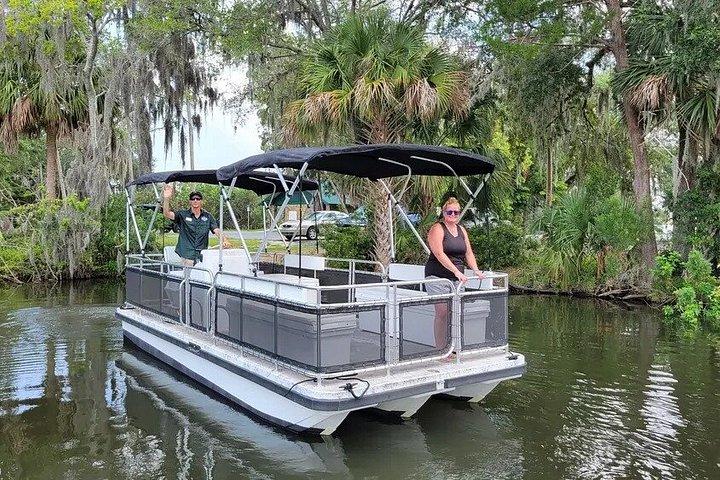 Crystal River State Park 23 Foot Pontoon Aluguel de temporada