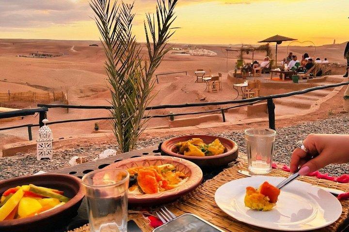 Marrakech Sunset Dinner Under the Stars in Agafay Desert